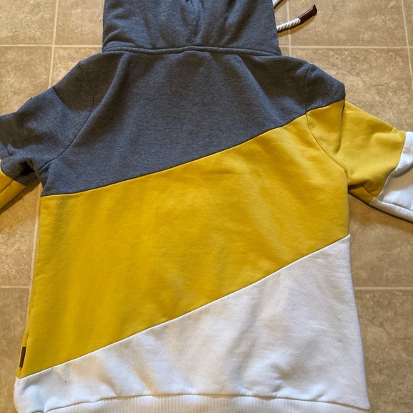 Wanakome Xander cowl neck color block hoodie - Picture 12 of 12